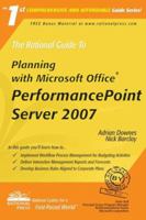 The Rational Guide To Planning with Microsoft Office PerformancePoint Server 2007 (Rational Guides) 1932577424 Book Cover