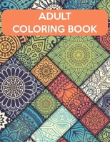 Adult Coloring Book: Adult Coloring Book, Mandala Coloring Book For Kids. 50 Pages 8.5x 11 1708380795 Book Cover