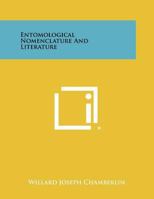 Entomological Nomenclature And Literature 1258353172 Book Cover