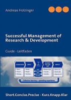 Successful Management of Research Development 3839186730 Book Cover