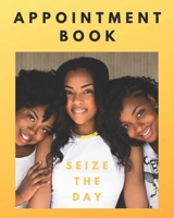 Appointment Book: Pretty Schedule Notebook for Nail Salons, Dog Grooming Salons, Hair Stylist, Beauty & Massage Businesses with Times Daily and Hourly. One Week At a Glance over 2 Opposite Pages, Spac 1705779786 Book Cover