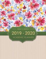 2019-2020 Academic Planner Weekly And Monthly: Calendar Schedule Organizer and Journal Notebook With Inspirational Quotes And Beautiful Colorful Cover (July 2019 through June 2020) 1691325635 Book Cover