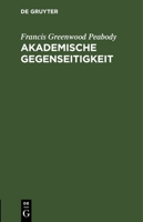 Akademische Gegenseitigkeit 3112669010 Book Cover