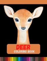 Deer Coloring Book: Dover Nature Coloring Book B08RT17FS6 Book Cover
