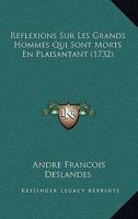 Reflexions Sur Les Grands Hommes Qui Sont Morts En Plaisantant 1165487764 Book Cover