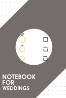 Notebook for Weddings: Dotted Journal with Girlfriend Fiancee Wife hen Party Design - Cool Gift for a friend or family who loves bridal presents! - 6x9" - 180 White dotted pages - You Can Use It for S 1087420334 Book Cover