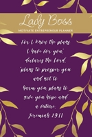 Lady Boss Planner: Motivate Entrepreneur Planner 1087915139 Book Cover