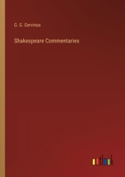 Shakespeare Commentaries 3385221102 Book Cover