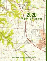 2020 Weekly Planner: West Lee's Summit, Missouri (1957): Vintage Topo Map Cover 1676491732 Book Cover