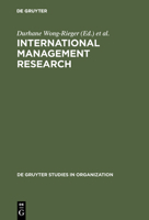 International Management Research 3110133784 Book Cover