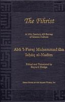 The Fihrist: a 10th Century AD Survey of Islamic Culture 023102925X Book Cover