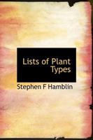 Lists of Plant Types 1010045822 Book Cover