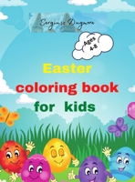 Easter coloring book for kids: Beautiful Easter coloring book for kids 2-5,4-8 - happy easter eggs -Happy easter activity book for kids - Easter day coloring -Easter coloring book Prescool Children &  0920016456 Book Cover