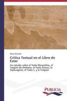 Critica Textual En El Libro de Ester 3639552725 Book Cover