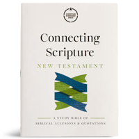 CSB Connecting Scripture New Testament, Hardcover, Black Letter, Single-Column, Expanded Cross-Reference System, Color-Coded Text, Book Introductions, ... Charts, Easy-to-Read Bible Serif Type B0DT8KQK6C Book Cover