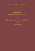 Dispersionen Synthetischer Hochpolymerer: Teil I Eigenschaften, Herstellung Und Prufung 3662392704 Book Cover