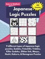 Japanese Logic Puzzles: Different types of logic puzzles B08DC38S7R Book Cover