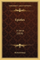 Epistles: In Verse 1436836921 Book Cover