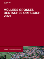 Müllers Grosses Deutsches Ortsbuch 2021 (Müllers Grosses Deutsches Ortsbuch, 37) (German Edition) 3110729873 Book Cover