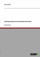 Geh�rphysiologie und otoakustische Emissionen 3638797716 Book Cover