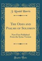 The Odes and Psalms of Solomon 9354001858 Book Cover