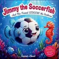 Jimmy the Soccerfish: and his friend Sideeye the Seahorse B0GSMZVMLH Book Cover