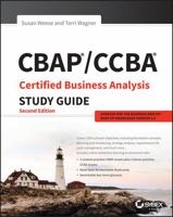 CBAP/CCBA Certified Business Analysis Study Guide 1119248833 Book Cover