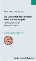 Die Univozitat Des Seienden: Texte Zur Metaphysik 3525306008 Book Cover