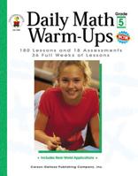 Daily Math Warm-Ups 0887248217 Book Cover