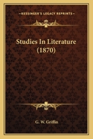 Studies in Literature 0548624321 Book Cover