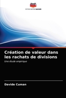 Création de valeur dans les rachats de divisions 6202939915 Book Cover