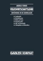 Volkswirtschaftslehre: Einfuhrung in Die Grundlagen 3409160108 Book Cover