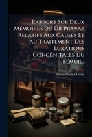 Rapport sur deux mémoires du Dr Pravaz relatifs aux causes 2019262045 Book Cover