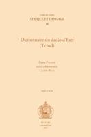Dictionnaire Du Dadjo d'Eref (Tchad) 9042935472 Book Cover
