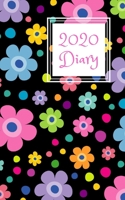 2020 Diary: 5x8 week to a page planner with 12 monthly planners. Lined paper pages after diary for all your notes. Perfect pocket size for general use, small business owners and students. Black design 169255476X Book Cover