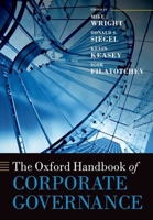 The Oxford Handbook of Corporate Governance 0199642001 Book Cover