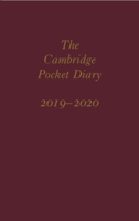 The Cambridge Pocket Diary, 2019-2020 1108708706 Book Cover