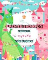 Prinzessinnen-Malbuch: Für Kinder im Alter von 4-8 Jahren (tolle Designs): Ein tolles Malbuch voller stundenlanger Malspaß! B0C4Z3DLPJ Book Cover