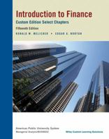 Introduction to Finance Custom Edition for American Public University BUSN602 1118899008 Book Cover