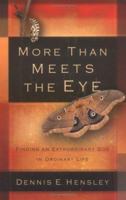 More Than Meets the Eye: Finding an Extraordinary God in Ordinary Life 0825427924 Book Cover