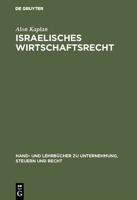 Israelisches Wirtschaftsrecht 3486244485 Book Cover