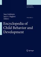Encyclopedia of Child Behavior and Development 038777579X Book Cover