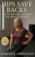 Hips Save Backs: Glute-Focused Training for Women Over 60: A Complete Guide to Building Hip Strength, Reducing Back Pain, and Restoring Confidence in Daily Movement B0FS84Z75J Book Cover