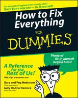 How to Fix Everything For Dummies 0764572091 Book Cover