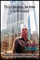 De la Literatura, las Artes y la Sociedad (Spanish Edition) 1084194368 Book Cover
