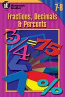 Fractions, Decimals and Percents Homework Booklet, Grades 7 - 8 (Homework Booklets) 1568220707 Book Cover