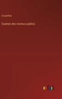 Examen des revenus publics (French Edition) 3385002125 Book Cover
