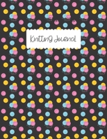 Knitting Journal: Knitters Graph Paper Notebook.: 4:5 Ratio Grid/Sketch your design/Make Notes/Design Your Own Patterns/Wool Pattern Cover/Perfect For Knitting Lovers 1702248410 Book Cover