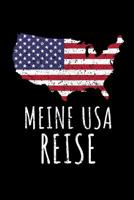 Meine USA Reise: Reisetagebuch Vereinigte Staaten - zum Eintragen der Erlebnisse -120 Seiten, Punkteraster - Geschenkidee f�r USA Fans - Format 6x9 DIN A5 - Soft cover matt 1096002019 Book Cover
