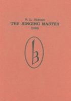 The Singing Master (1836) 0863140408 Book Cover